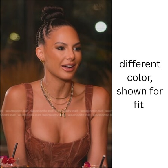 NEW House of CB Ninetta Top Chocolate Brown XS - Picture 13 of 17